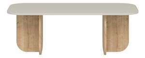 Konferenční stolek Berkinda (dub safírový + písková)