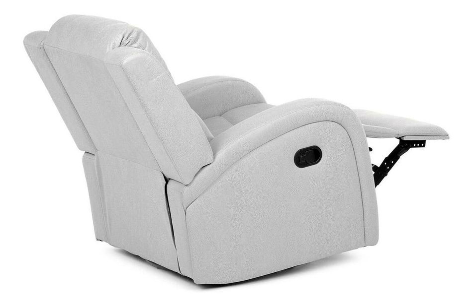 Polohovací křeslo Triple (stříbrná)