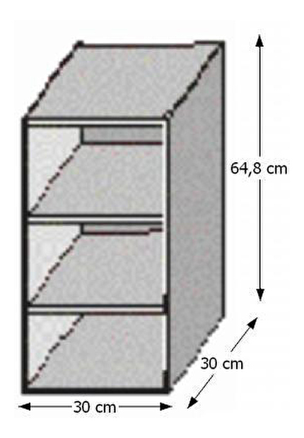 Horní kuchyňská skříňka GO-30 Igo