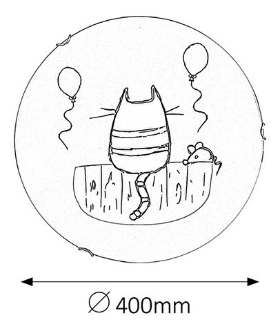 Dekorativní svítidlo Cathy 4558 (vícebarevné)