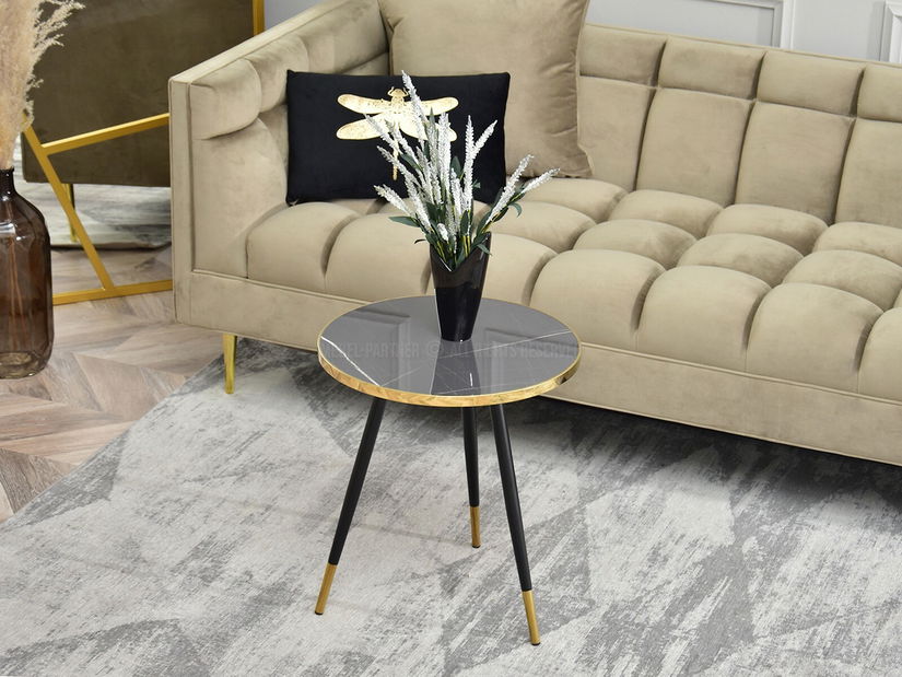 Konferenční stolek Zoya S (grafit + černá)