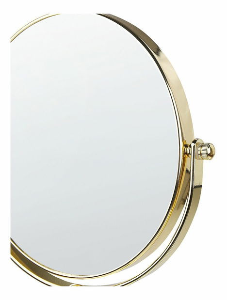 Kosmetické zrcadlo Aurore (zlatá)