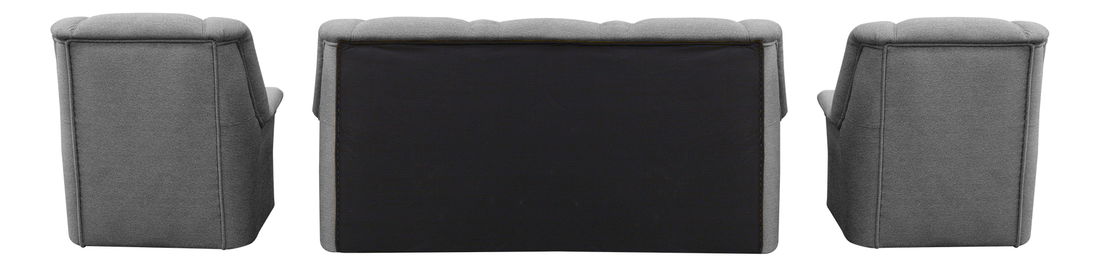 Rozkládací sedací souprava 3+1+1 Aduna (tmavě šedá)