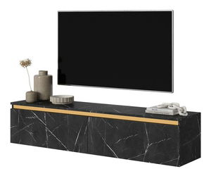 TV skříňka/stolek Sensen (černý mramor)