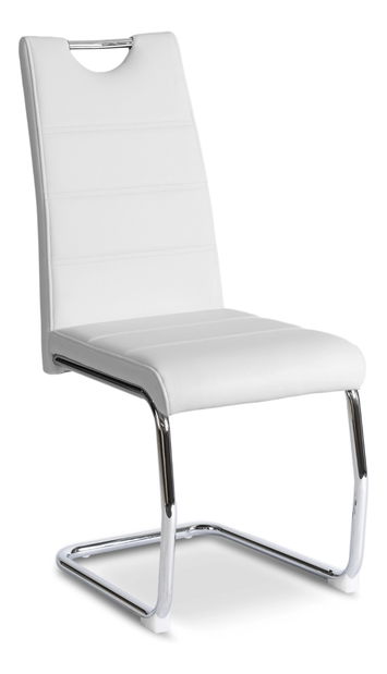  Jídelní židle Lesione (bílá ekokůže)