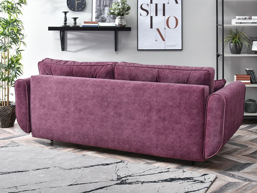 Pohovka dvousedačka Bacteria (černá)