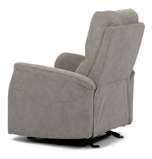 Polohovací křeslo Trajeron (krémová)