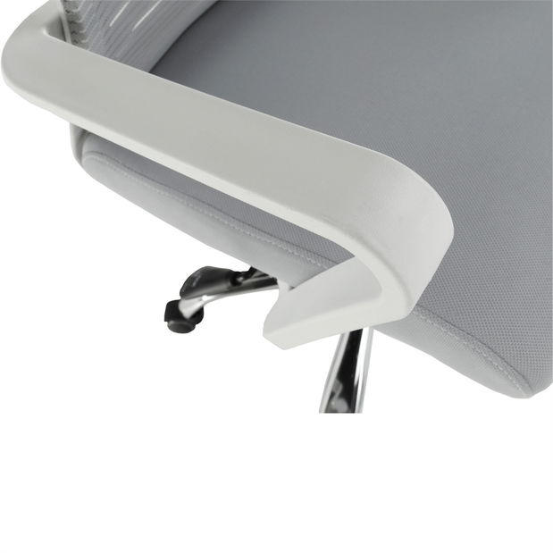 Kancelářské křeslo Cerise (bílá + šedá)