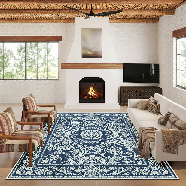 Koberec 160 x 230 cm Kecke 72 (modrá)