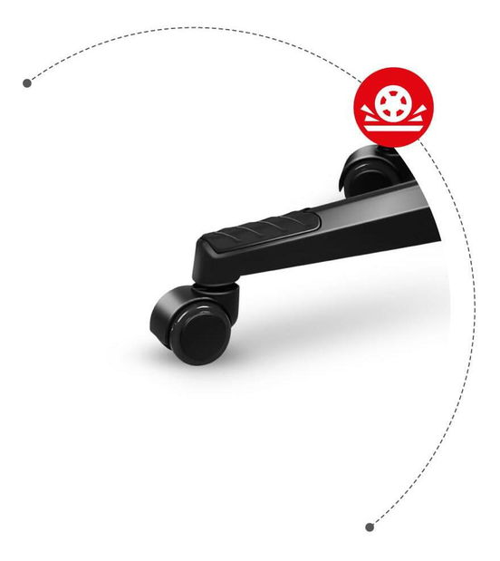 Herní křeslo Fusion 4.7 (černá + šedá)