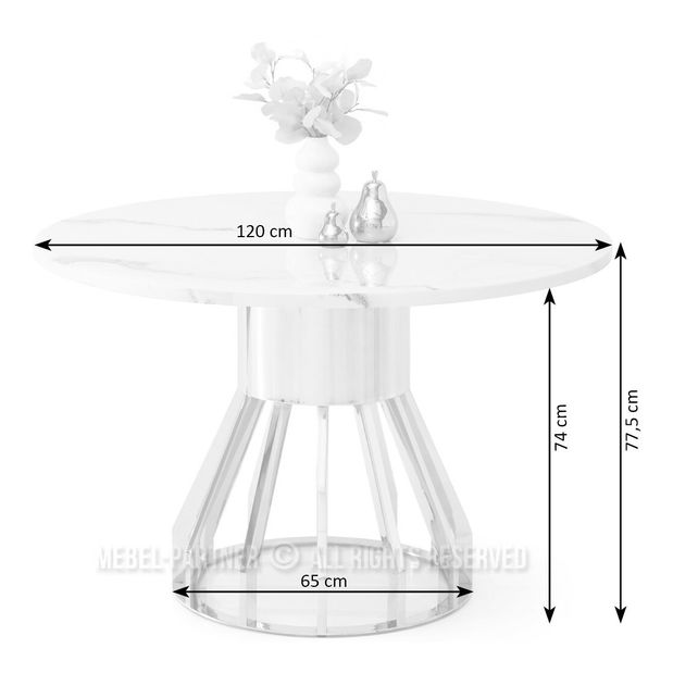 Jídelní stůl Traia (mramor)