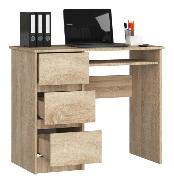 PC stolek Benicio (dub sonoma) (L)