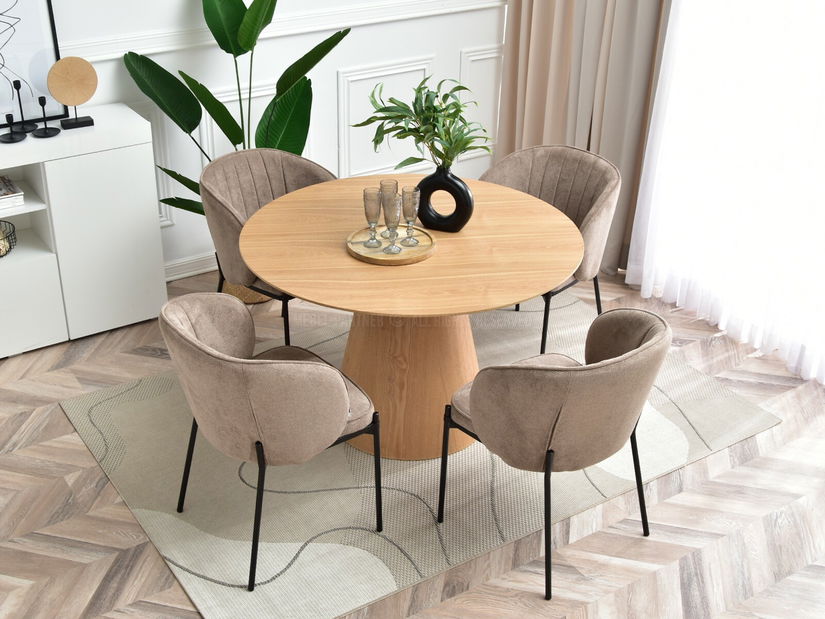 Židle Felix (béžová + černá)