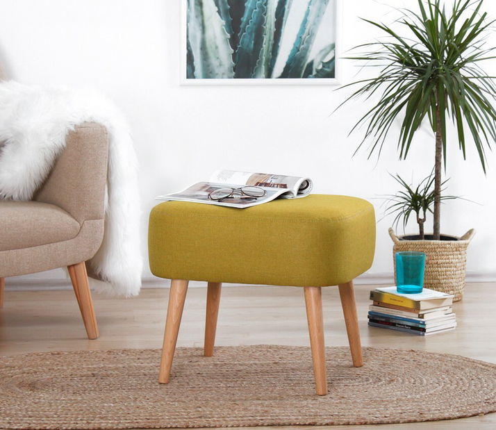 Taburetka Psitaccin (žlutá)