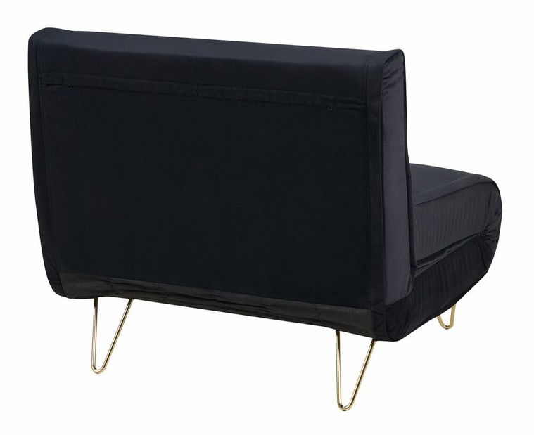 Rozkládací křeslo Vignette (černá)