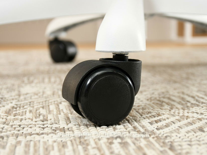 Kancelářské křeslo Ikergen (šedá + bílá)