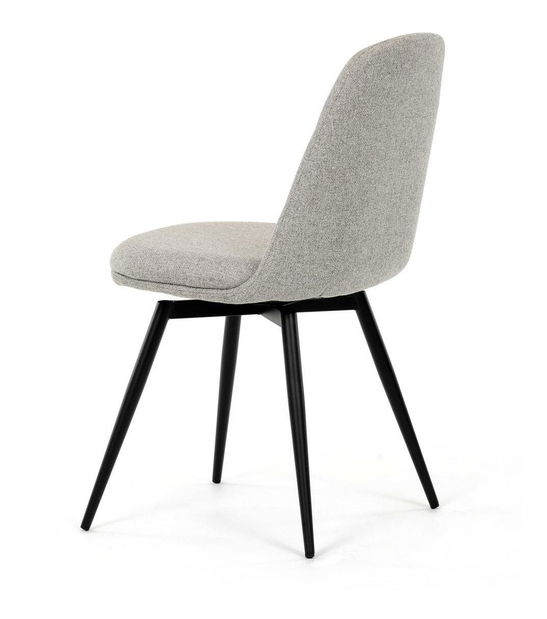 Jídelní židle Deleito (krémová)