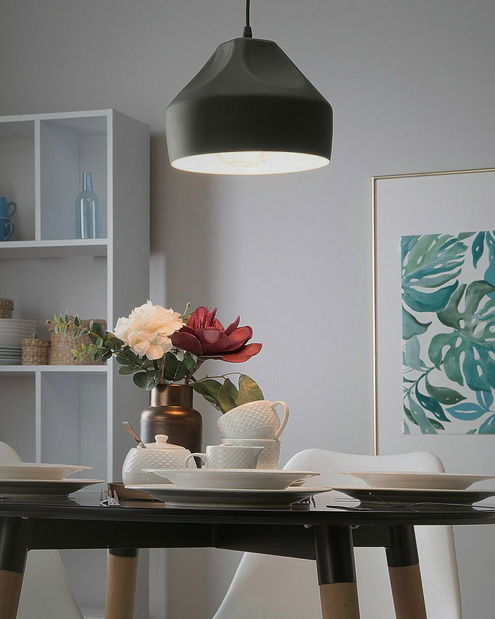 Závěsná lampa Evora (černá)