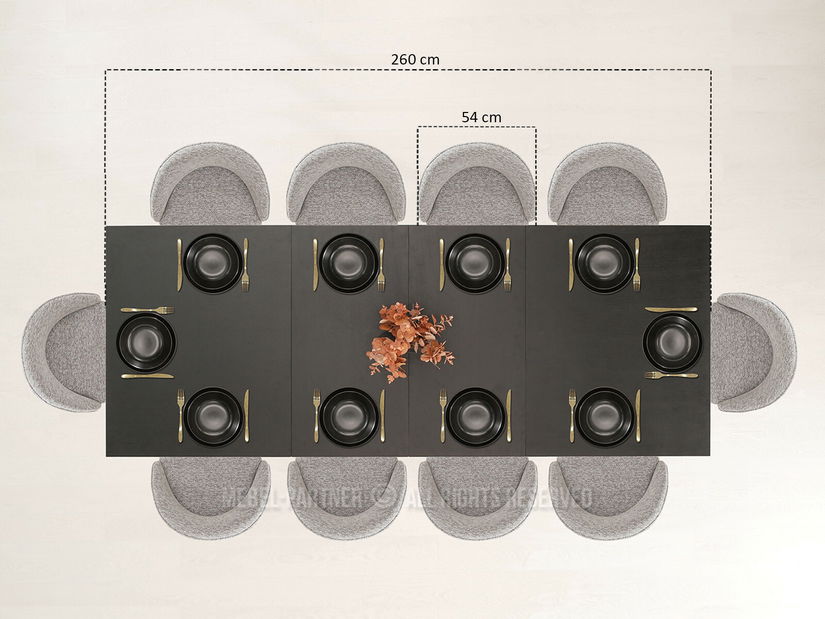 Jídelní stůl Reitero (dub)