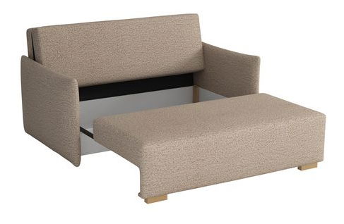 Rozkládací pohovka Carivia Glov III (krémová) (s úl. prostorem)