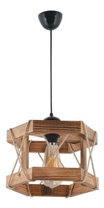 Stropní svítidlo Cageworta 1 (přírodní)