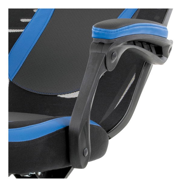 Kancelářské/herní křeslo Ymbun-Y213-BLUE (černá + modrá)