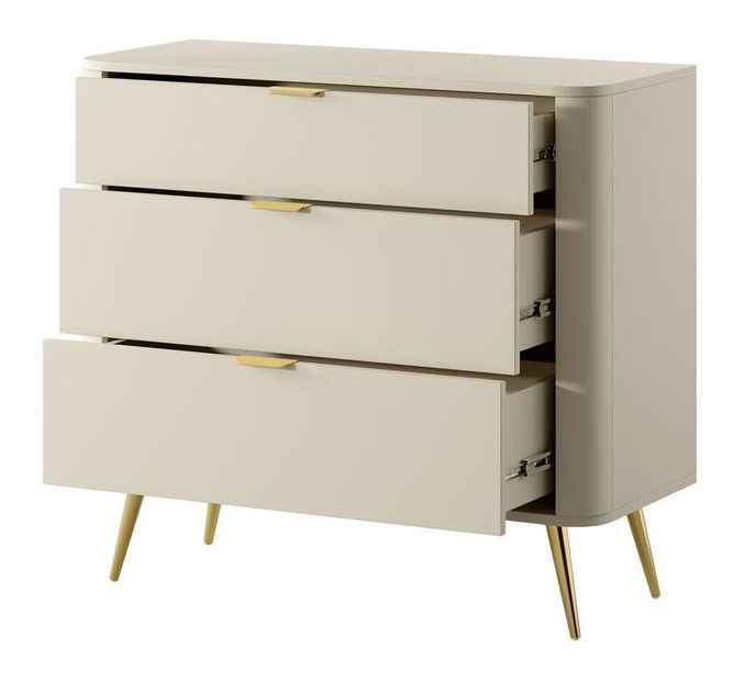 Komoda Ovenia O5 (béžová)