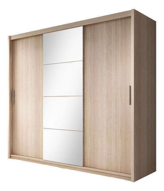 Šatní skříň Denise 235 (dub sonoma)