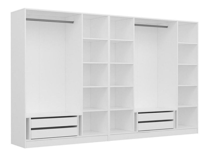 Šatní skříň Kalia 3823 (bílá)
