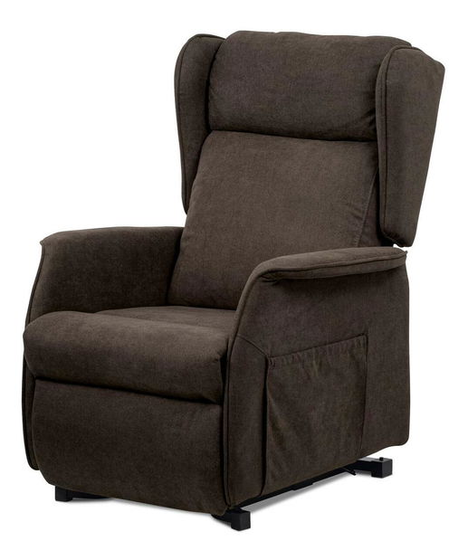 Polohovací křeslo Toman (hnědá)