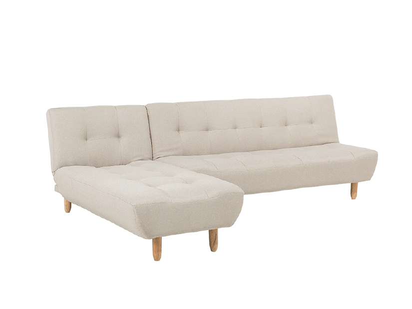 Rohová sedací souprava APPIN (béžová) (L)