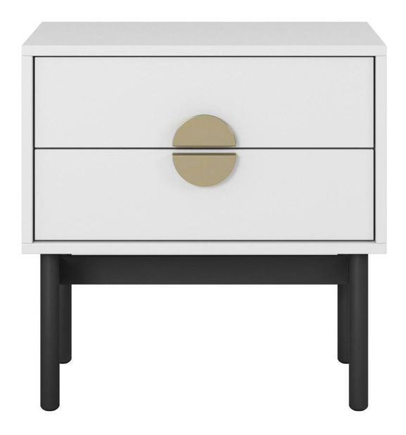 Noční stolek Stellia S3 (bílá)