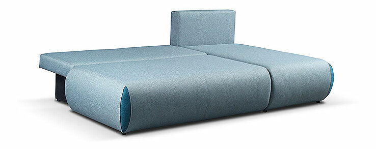 Rohová sedací souprava Clanea (šedá) (P)