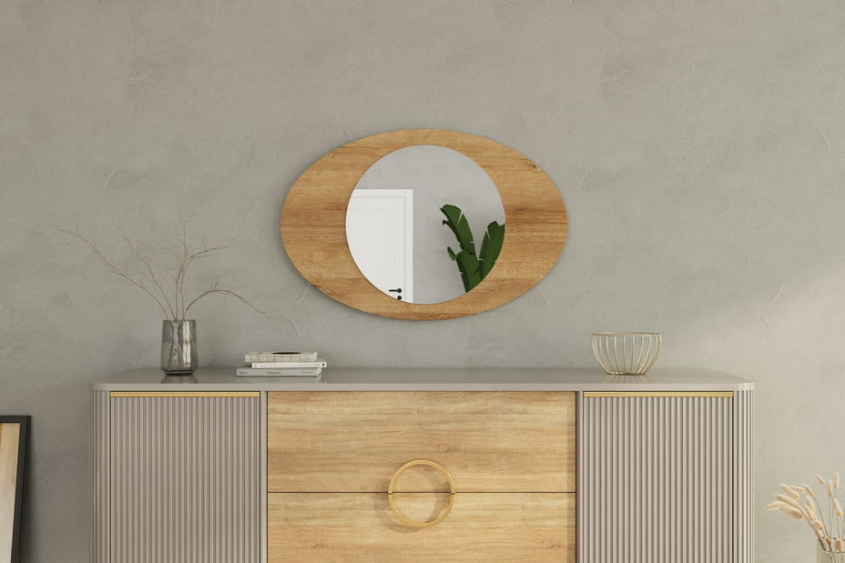 Zrcadlo Oblisimo (dub safírový)