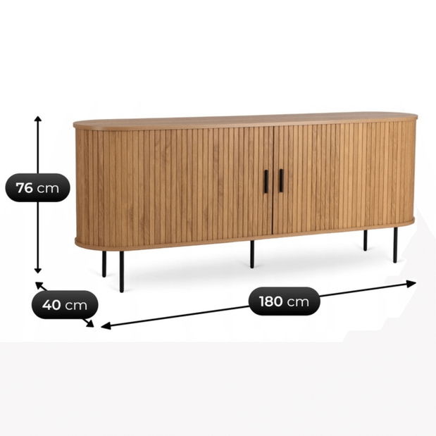 Skříňka Trisha 180 (dub)