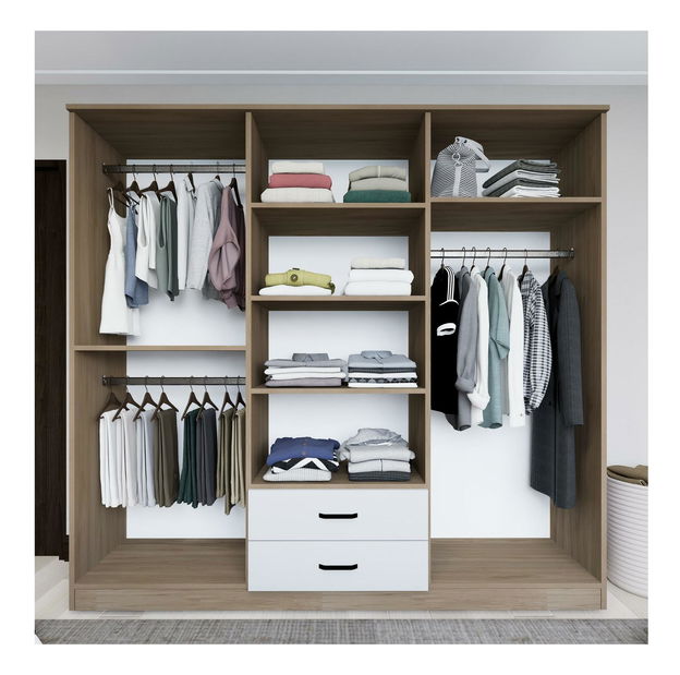 Šatní skříň Yamaha 64 (ořech světlý)