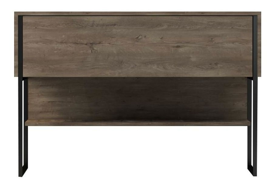 Konzolový stolek Luna 4 (černá + ořech)