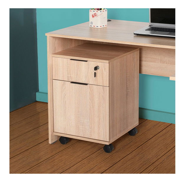 Kancelářský kontejner Rokmodusso 2 (dub sonoma)