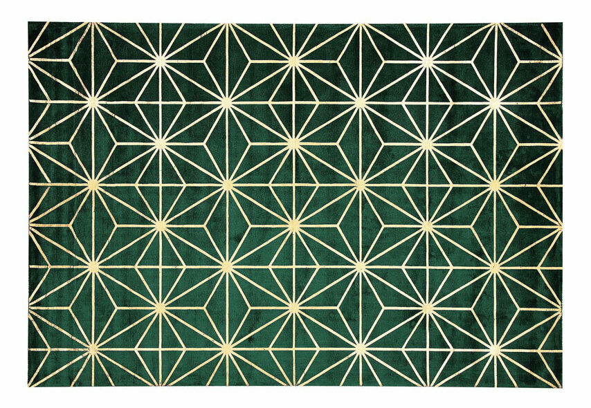 Koberec 160x230 cm SILBE (látka) (zelená)