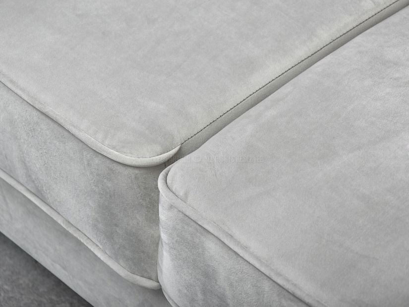 Pohovka dvousedačka Legacion (šedá + černá)