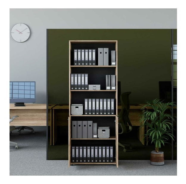 Regál Nimue (ořech světlý)