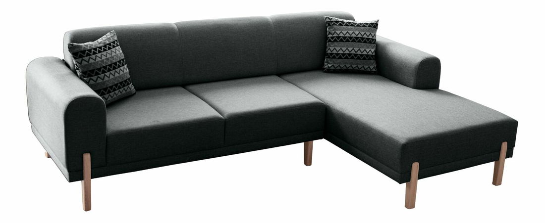 Rohová sedačka Westy (šedá) (L)