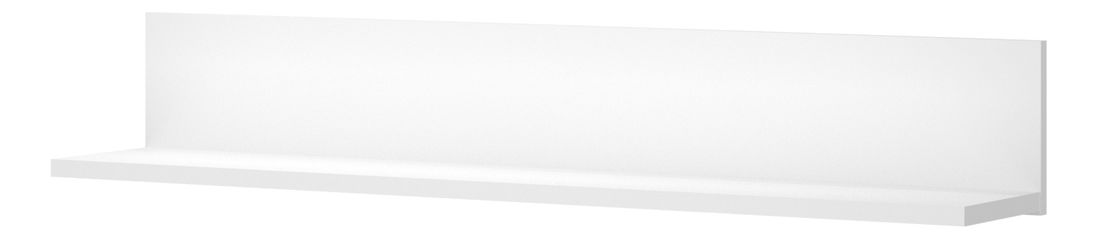 Polička 130 cm Ethan (bílá)