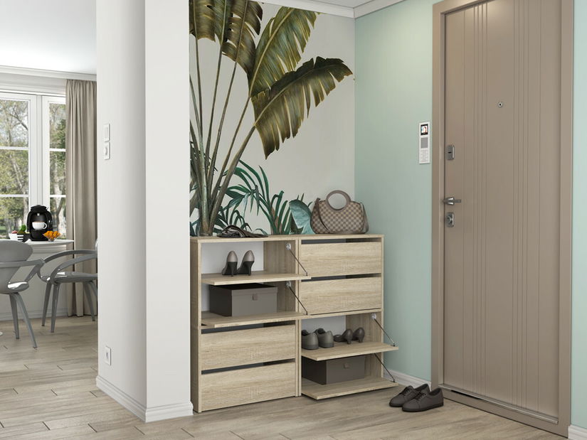 Botník (skříňka na boty) Metido 1 (dub sonoma)