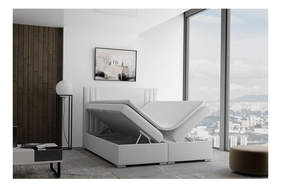 Manželská postel Boxspring 180 cm Murus (s matracemi)