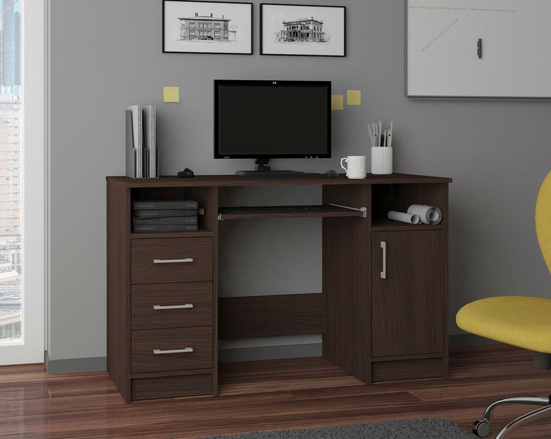 PC stolek Asegura (wenge)