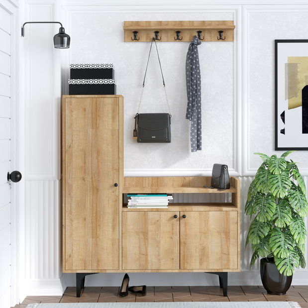 Předsíňová sestava Aliex 2 (Dub)