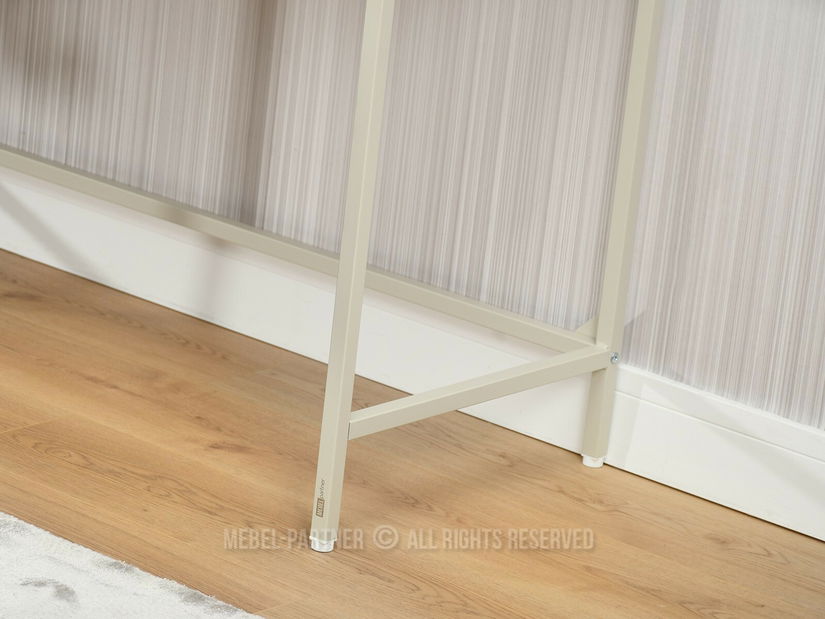 PC stolek Kaplan (krémová)