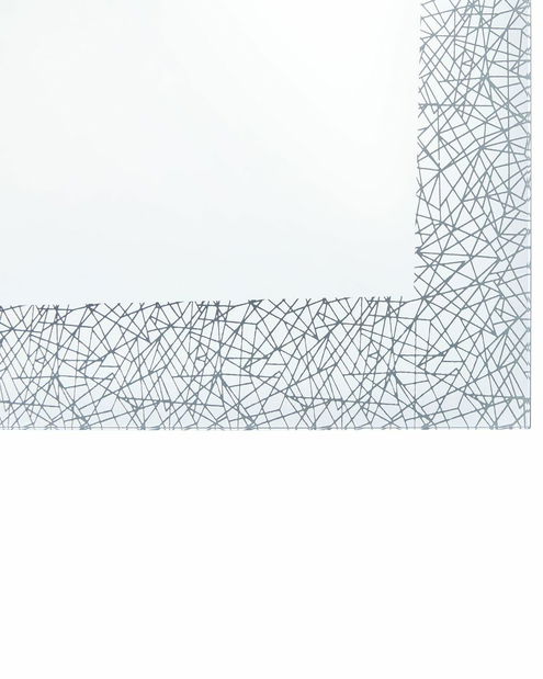 Nástěnné zrcadlo Nexza (stříbrná)