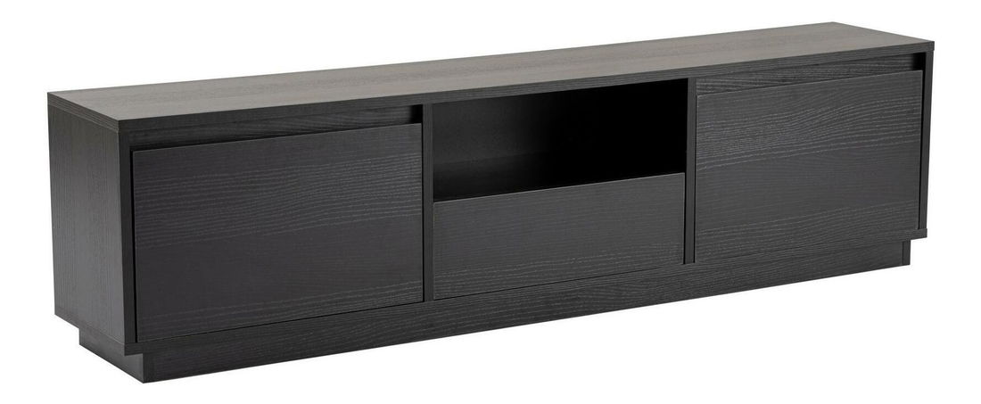 TV skříňka Vangarella (tmavé dřevo)